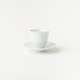 白磁 輪花茶杯