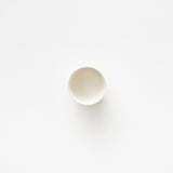 前川淳蔵 / 茶杯 白土焼き締め 小