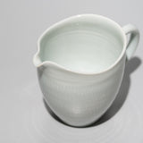 寺内信二 / 白磁飛び鉋 手作り茶海(一点物)
