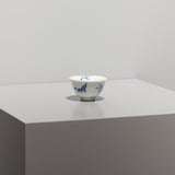 李荘窯 / 染付竹雀紋 口反茶杯