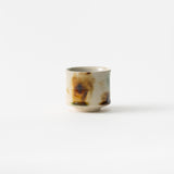 <tc>Sho Kumamoto / Yusai Sake Cup (Tricolored glaze)</tc>