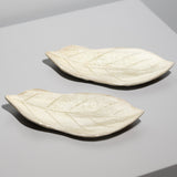 <tc>Hideki Yamamoto / Glass Glaze Leaf Plate</tc>