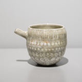 <tc>Hideki Yamamoto / Glass Glaze Mishima-Style Sake Server</tc>