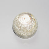 <tc>Hideki Yamamoto / Glass Glaze Mishima-Style Sake Cup A</tc>