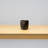 <tc>Hideki Yanashita / Black Raku Sake Cup Koetsu</tc>