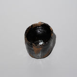 <tc>Hideki Yanashita / Black Raku Sake Cup Koetsu</tc>