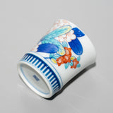 鍋島 石楠花文 ぐい呑