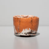 柳下季器 / 赤加賀ぐい呑(一点物)