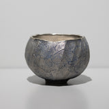 高橋奈己 / プラチナ呉須茶碗(一点物)