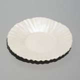 高橋奈己 / 白磁カップ&ソーサー(一点物)