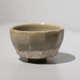 <tc>Hosai Matsubayashi / Sake Cup Geppaku Glaze (Silver Paint)</tc>
