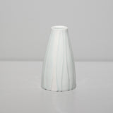 樽田裕史 / ゆらぎ彫 白抜花器(一点物)