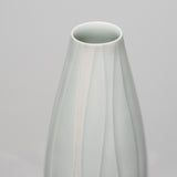 樽田裕史 / ゆらぎ彫 白抜花器(一点物)