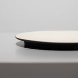 <tc>Round Plate 180mm (White w/o Powder)</tc>