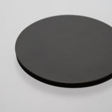 <tc>Round Plate 180mm (Deep Black w/o Powder)</tc>
