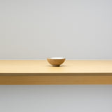 伊藤成二 / 麻の葉紋 銀彩茶杯(中)薄茶色