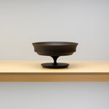 <transcy>Sinafu Footed Dish 6.0 / Hotei (Smoke Grey)</transcy>