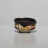 <tc>Yu Nishioka / Oribe Tetracolord Sake Cup</tc>