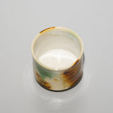 <tc>Sho Kumamoto / Yusai Sake Cup (Tricolored glaze)</tc>