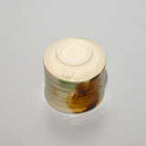 <tc>Sho Kumamoto / Yusai Sake Cup (Tricolored glaze)</tc>