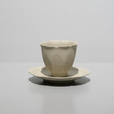 森本仁 / 白花 茶器
