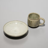 中里太亀 / 斑唐津デミタス(一点物)