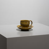 中里太亀 / 黄唐津デミタス(一点物)