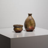 <tc>Hiroki Onishi / Tokkuri Sake Flask (<tc>Yakushiji Temple Tile Pattern)</tc></tc>