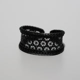 小倉智恵美 / バングル 菊(黒)