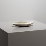 <tc>Hideki Yamamoto / Glass Glaze Leaf-Shaped Plate</tc>