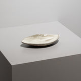 <tc>Hideki Yamamoto / Glass Glaze Leaf-Shaped Plate</tc>