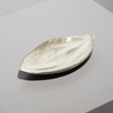 <tc>Hideki Yamamoto / Glass Glaze Leaf-Shaped Plate</tc>