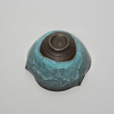 <transcy>Takeshi Imaizumi / Jade Blue Celadon Sake Cup</transcy>
