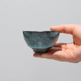 <transcy>Takeshi Imaizumi / Jade Blue Celadon Sake Cup</transcy>
