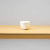 <tc>Syo Fujita / White Bizen Sake Cup</tc>