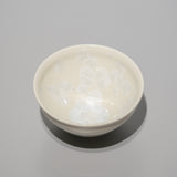 花結晶 白 抹茶碗