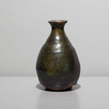 <tc>Masahiko Imanishi / Black Tanba Sake Flask</tc>