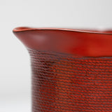 綿糸片口 朱 - HULS Gallery Tokyo