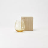 karai 透明 アンバー貫入 - HULS Gallery Tokyo