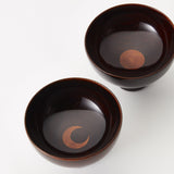 欅 お月見高台杯 ペア