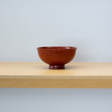 <tc>Takao Togashi / Strem-lined Soup Bowl (Vermilion)</tc>