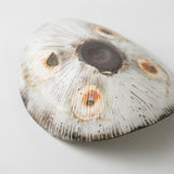 山本英樹 / ガラス釉たわみ向付