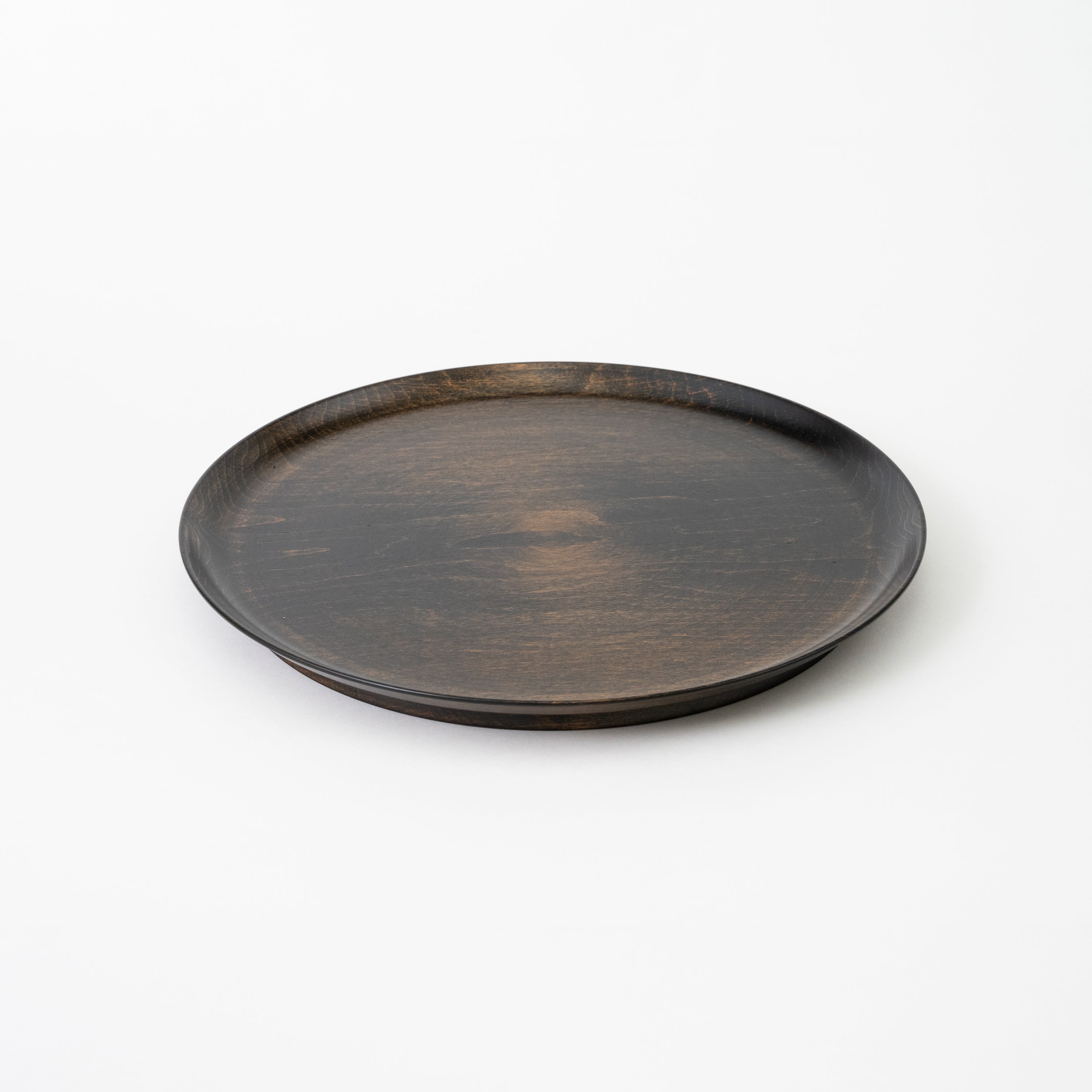 Unomatsu Round Tray (Dark Brown/Fukiurushi) – HULS GALLERY