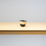 安藤良輔 / □ぐい呑み 黒土銀彩(一点物)