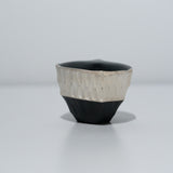 安藤良輔 / □ぐい呑み 黒土銀彩(一点物)
