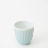 モイスト青磁 菊割湯呑