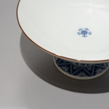 寺内信二 / 14.染付花唐草 高台鉢φ22cm(一点物) - HULS Gallery Tokyo