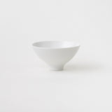 白釉巻 丸高台飯碗 (大) - HULS GALLERY TOKYO | 現代工芸ギャラリー
