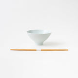 泡青磁 丸高台飯碗 (大) - HULS GALLERY TOKYO | 現代工芸ギャラリー