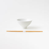 白磁千段 丸高台飯碗(大) - HULS GALLERY TOKYO | 現代工芸ギャラリー